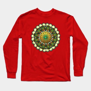 Metallic Mandala Long Sleeve T-Shirt